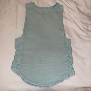 Lululemon muscle tank in mint green